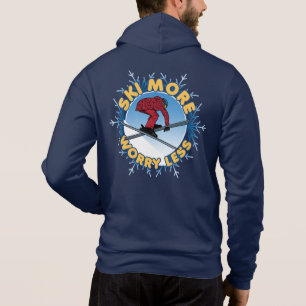 Ski meer zorgen minder   Skiofferte Hoodie