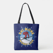 Ski meer zorgen minder | Skiofferte Tote Bag (Achterkant)