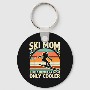Ski Moeder Als Een Gewone Moeder Alleen Verreweg K Sleutelhanger
