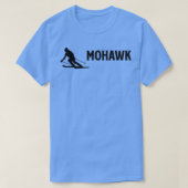 Ski Mohawk Mohawk Mountain Resort CT Skiing T-shirt (Design voorkant)