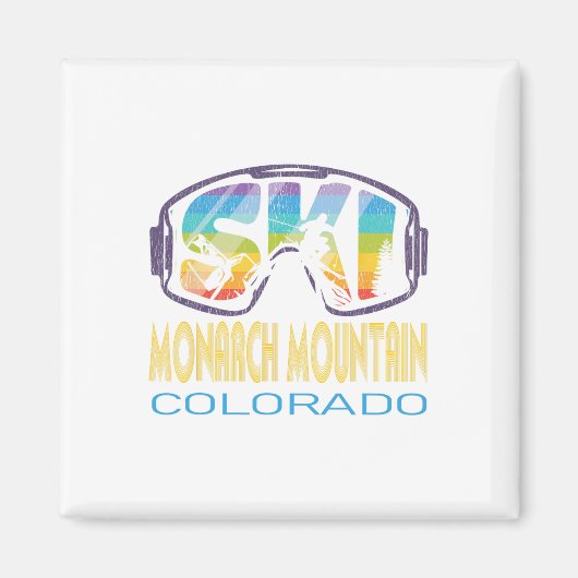 Ski Monarch Mountain Colorado Ski Vakantie Magneet (Voorkant)