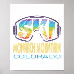 Ski Monarch Mountain Colorado Ski Vakantie Poster