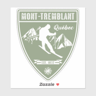 Ski Mont-Tremblant Quebec Sticker