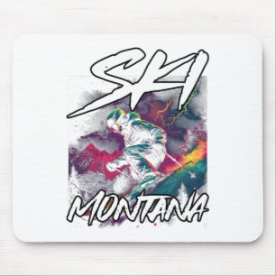 Ski Montana Downhill Skiavontuur Montana Verenigde Muismat