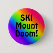 SKI Monteer Doom! Ronde Button 5,7 Cm (Voorkant)