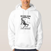 Ski Mother's Day | Skiing Skier Mom Mother Gifts Hoodie (Voorkant)