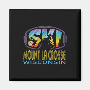 Ski Mount La Crosse Wisconsin Ski Vakantie Magneet