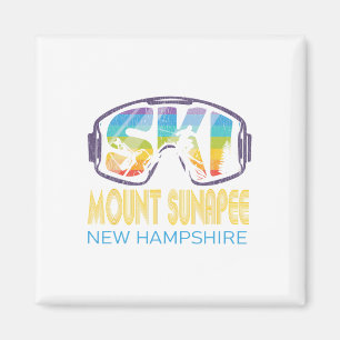 Ski Mount Sunapee New Hampshire Ski Vakantie Magneet
