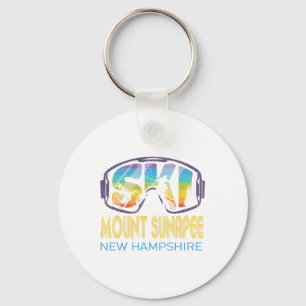 Ski Mount Sunapee New Hampshire Skivakantie Sleutelhanger