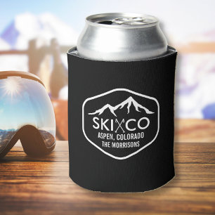 Ski Mountain Aspen CO Custom Beer Blikjeskoeler