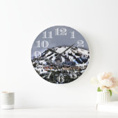 Ski Mountain Clock Grote Klok (Huis)