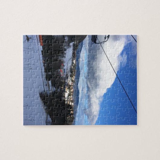 Ski Mountain Legpuzzel (Horizontaal)