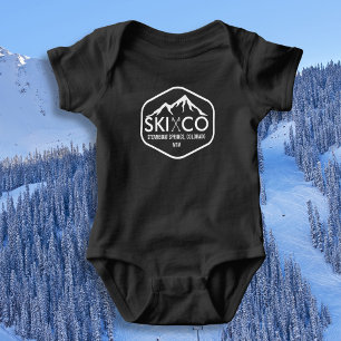  Ski Mountain Steamboot Springs Colorado Romper