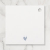 Ski Mountain Telluride Colorado Waterverf bruiloft Bedankjes Labels (Achterkant)