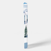 Ski Mountain Waterverf Case-Mate iPhone Case (Achterkant / Links)