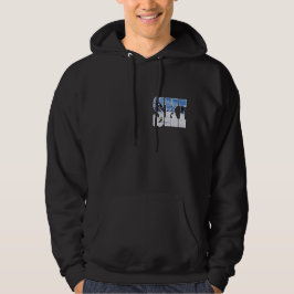 SKI Mountain  Winter Sports  Design Hoodie