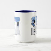 SKI - Mountain Winter Sports Design Mok (Midden)