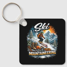 Ski Mountaineering Sleutelhanger
