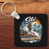 Ski Mountaineering Sleutelhanger (Voorkant)