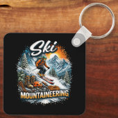 Ski Mountaineering Sleutelhanger (Achterkant)