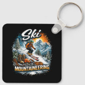 Ski Mountaineering Sleutelhanger (Achterkant)