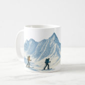 Ski Mountaineers Koffiemok (Voorkant links)