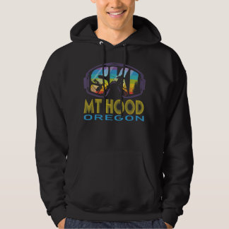 Ski Mt Hood Oregon Skiing Hoodie