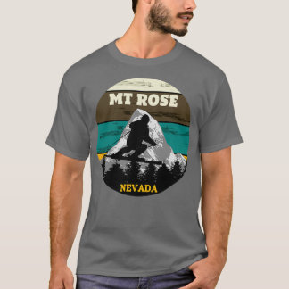 Ski Mt Roos Ski Slopes Nevada T-shirt