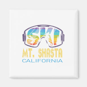 Ski Mt Shasta California Skiing Vacation Magneet