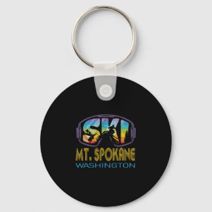 Ski Mt Spokane Washington Skivakantie  Sleutelhanger