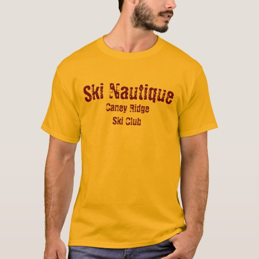 Ski Nautique, Caney Ridge Ski Club T-shirt (Voorkant)
