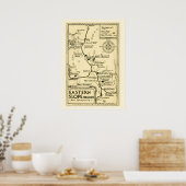 Ski New Hampshire - Oostelijke helling Poster (Keuken)