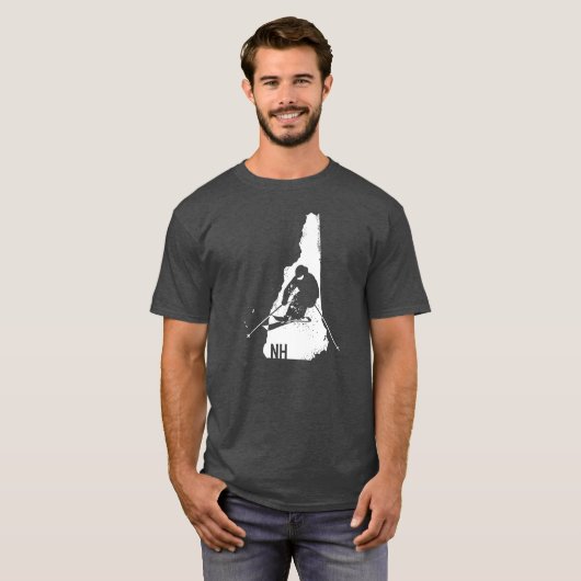 Ski New Hampshire T-shirt (Voorkant volledig)