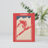  Ski New Mexico Mountain Resort Pajarito Briefkaart (Staand voorkant)