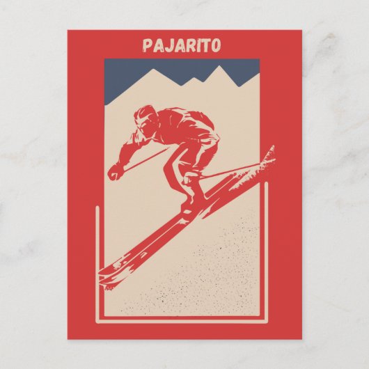  Ski New Mexico Mountain Resort Pajarito Briefkaart (Voorkant)