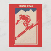  Ski New Mexico Mountain Resort Sandia Peak Briefkaart (Voorkant)