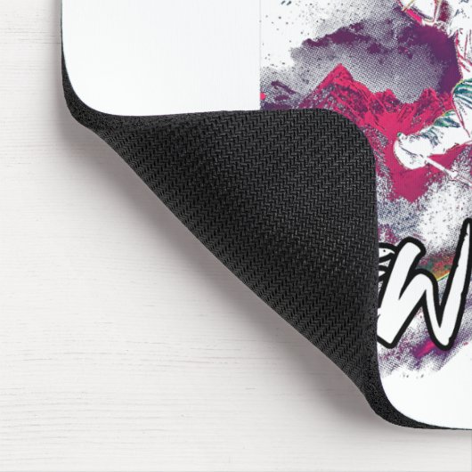 Ski New York Afdaling Ski Avontuur Skiën Nieuw Muismat (Hoek)