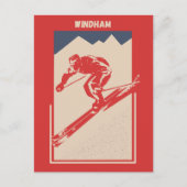  Ski New York Resort Windham Mountain Briefkaart (Voorkant)