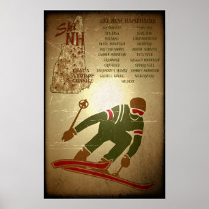 Ski NH -look Ski Poster