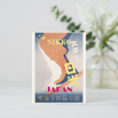  Ski Nikko Japan Travel Briefkaart (Staand voorkant)