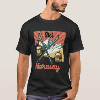 Ski Noorwegen Noorse Skiën T-shirt