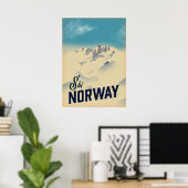 Ski Noorwegen Poster (Thuiskantoor)