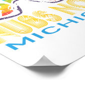 Ski Nubs Nob Michigan Skiing Vacation  Poster (Hoek)