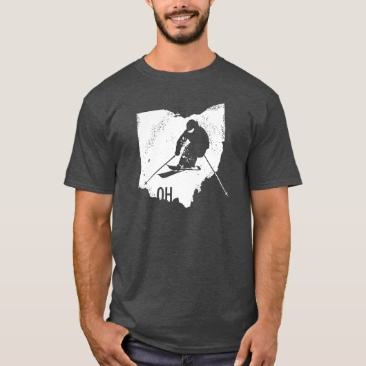 Ski Ohio T-shirt (Voorkant)