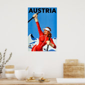 Ski Oostenrijk Poster (Keuken)