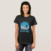 Ski Opa Skier Mountain Snow Skiing Opa Sno T-shirt (Voorkant volledig)