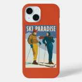 Ski Paradise Print Case-Mate iPhone Case (Achterkant)