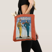 Ski Paradise  Print Tote Bag (Dichtbij)