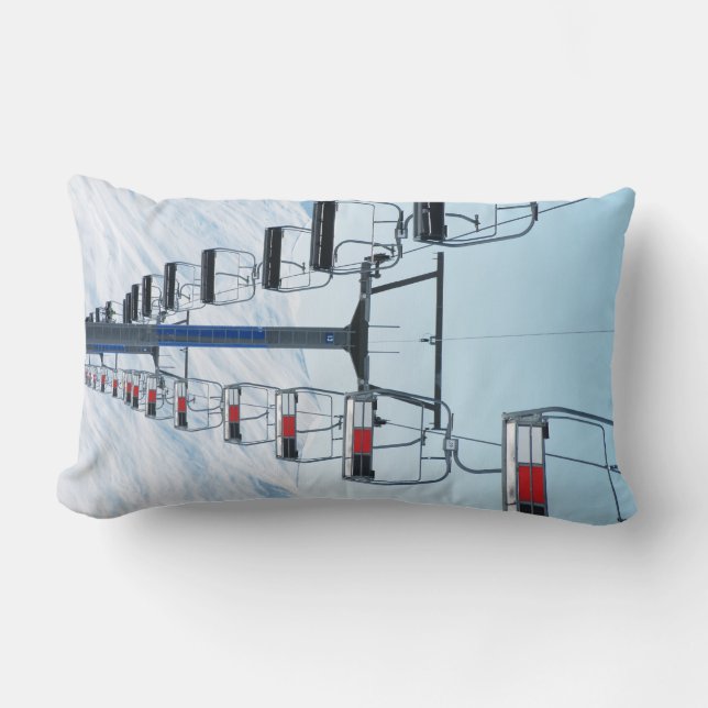 Ski-parkvoorzitters Kussen (Voorkant)