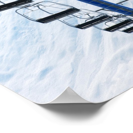 Ski-parkvoorzitters Poster (Hoek)